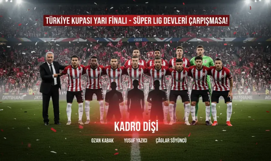 Sarı-Lacivertli Takımda Kupa Öncesi Beklenmedik Kadro Krizi