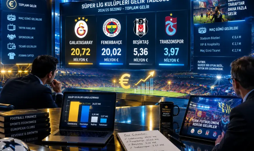 Avrupa Sahasında Türk Kulüplerinin Kasası Doluyor: Güncel UEFA Kazançları