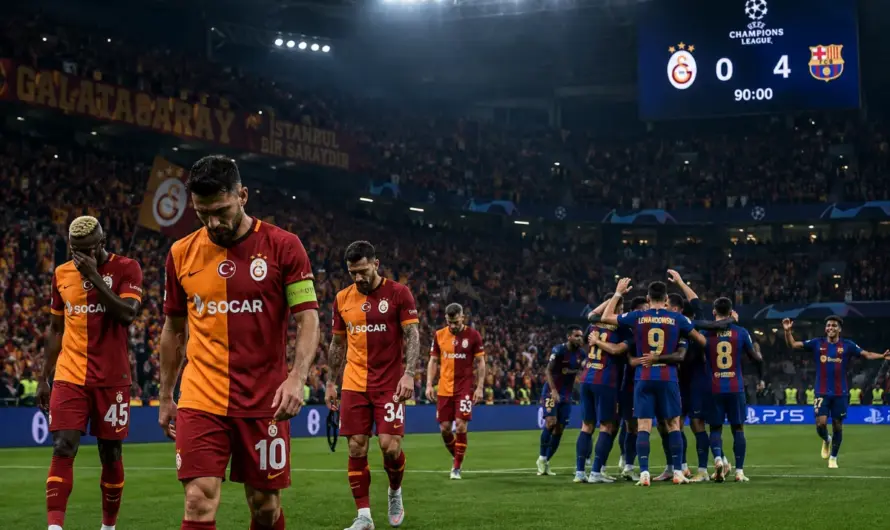 Galatasaray’ın Barcelona Sınavı: Avrupa Devine Karşı Yaşanan Çöküşün Analizi