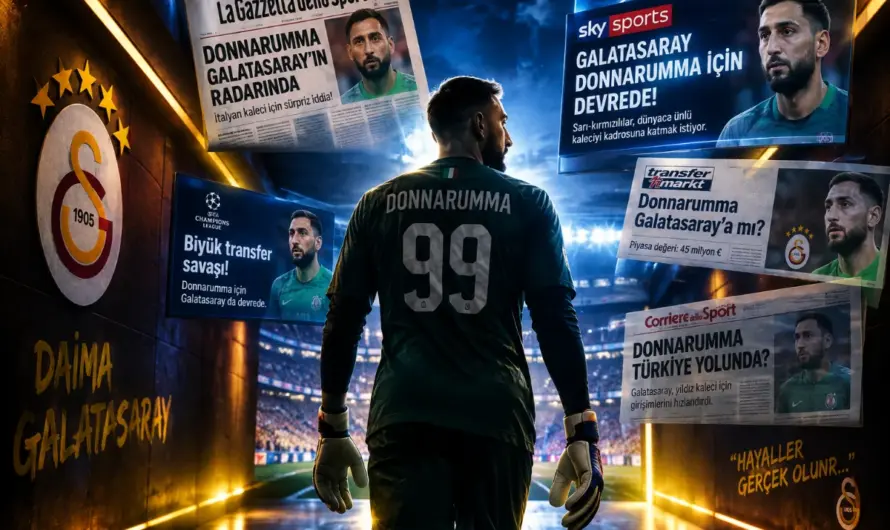 Galatasaray’ın Kalesi İçin Çılgın Plan: Gianluigi Donnarumma İddiaları