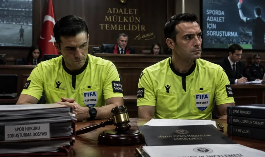 Hakem Soruşturmasında Kritik Eşik: Tutuklama İstemiyle Sevk Edildiler